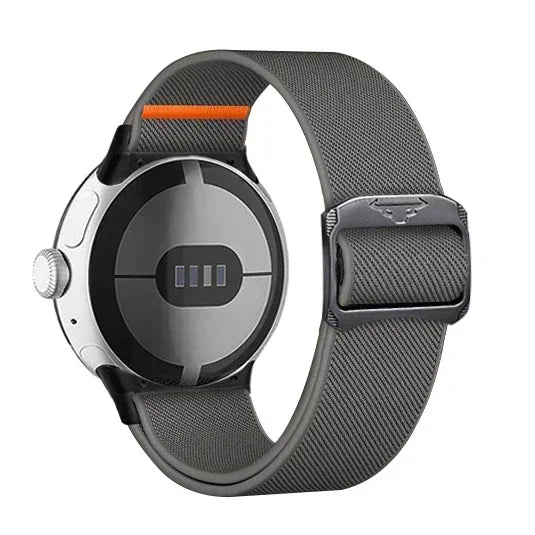 Nylon Gummiband Elastisch Armband für Google Pixel Watch 41mm und 45mm
