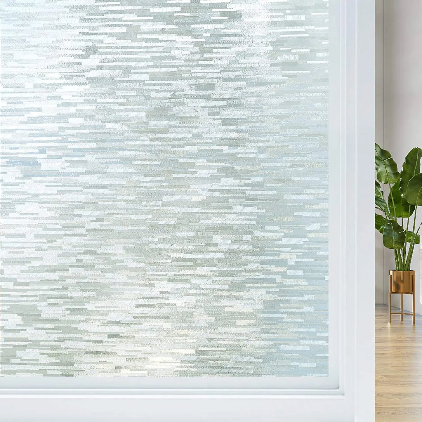 3D Regenbogen Fensterfolie 75/90cm – UV-Sichtschutz, Wärmeisolierend, Dekor