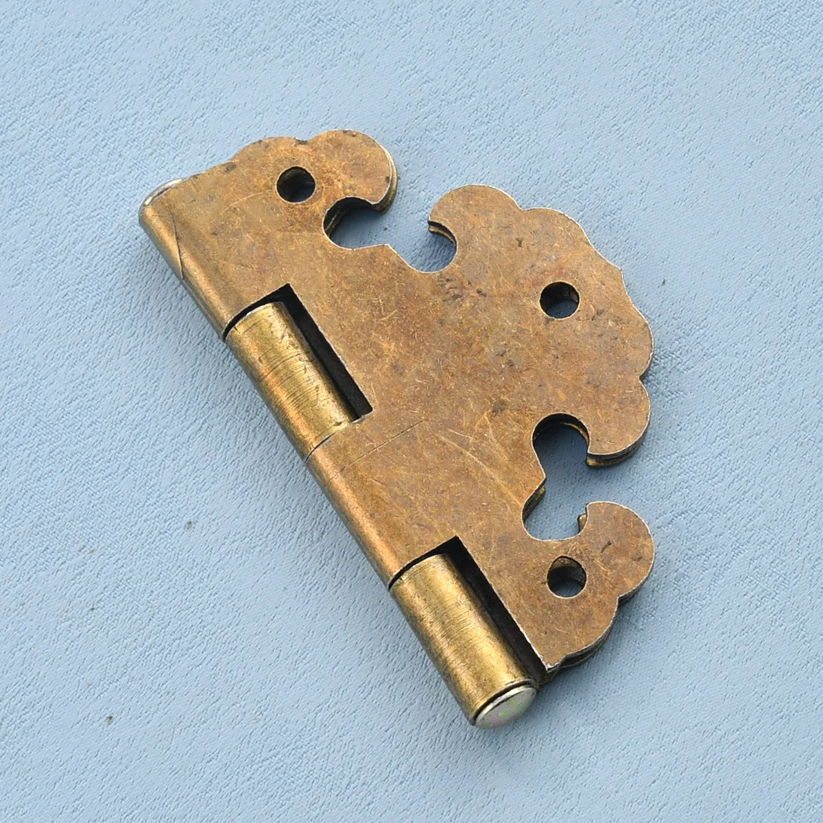 Kupfer Antik-Eisenblech Scharnier für Kleiderschrank Möbelbox 8x8cm
