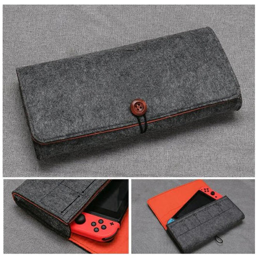 Schutzhülle aus Filz für mobile Geräte mit Fächerfach