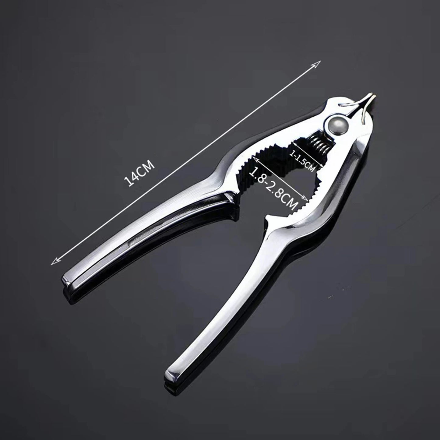 Aluminium Nussknacker Walnuss Zange Küchenwerkzeug in verschiedenen Varianten