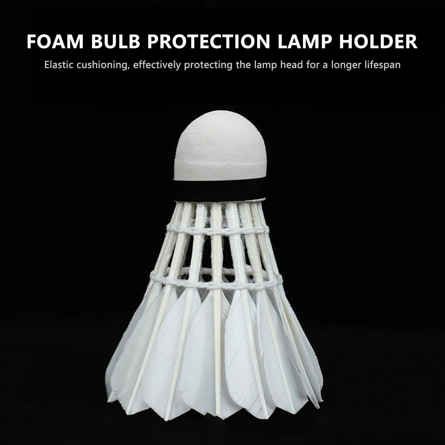 4 Stück LED-Badminton-Federbälle für Indoor und Outdoor-Yabubest - Home & More