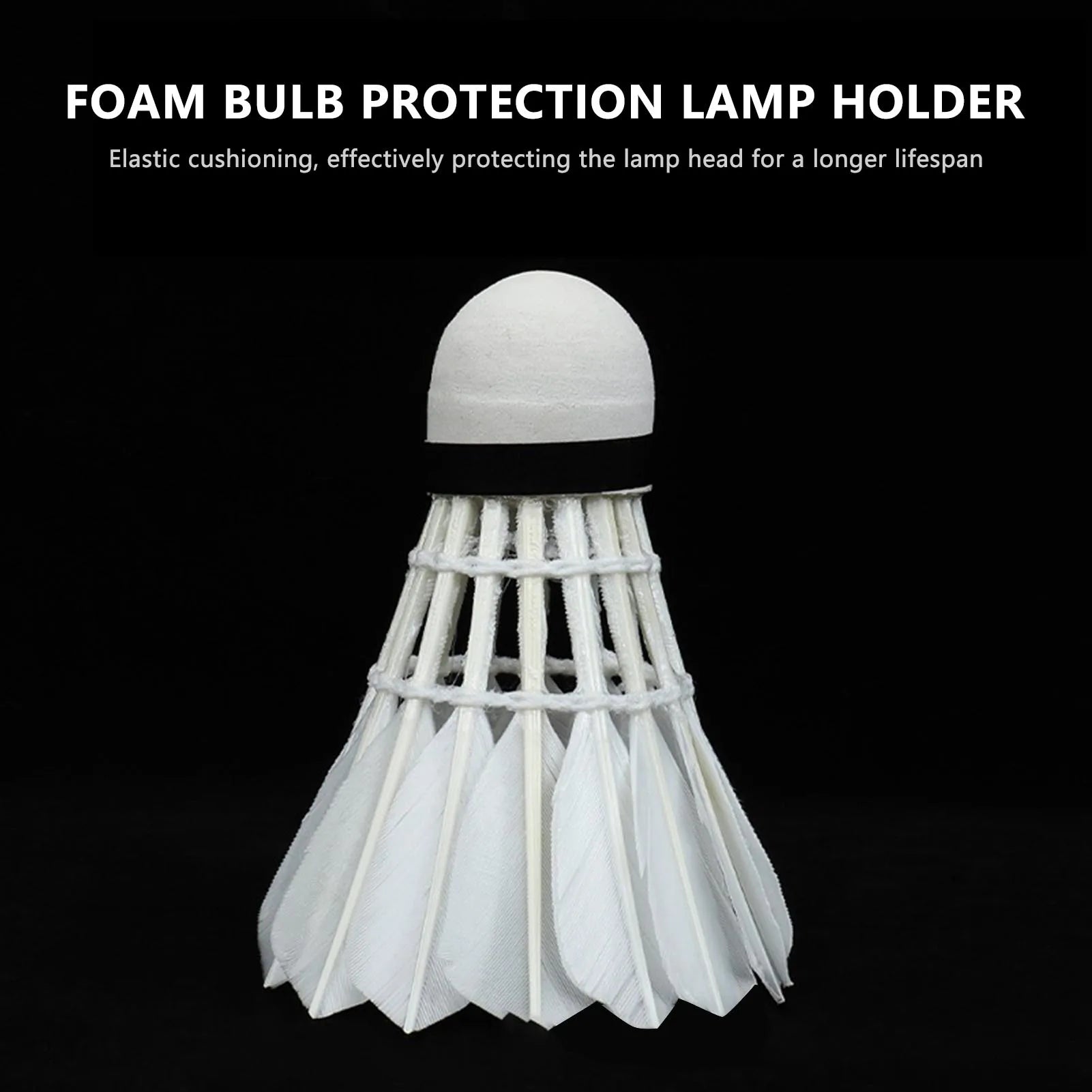 4 Stück LED-Badminton-Federbälle für Indoor und Outdoor-Yabubest - Home & More