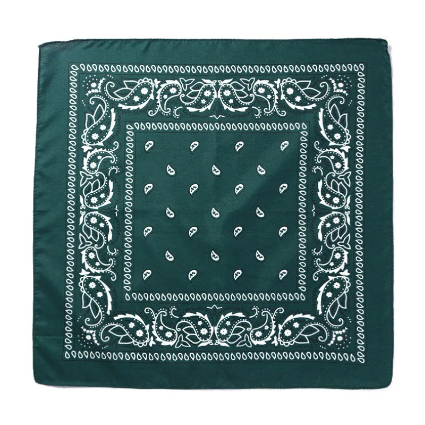 Stylisches bedrucktes Bandana Kopftuch Unisex vielseitig tragbar