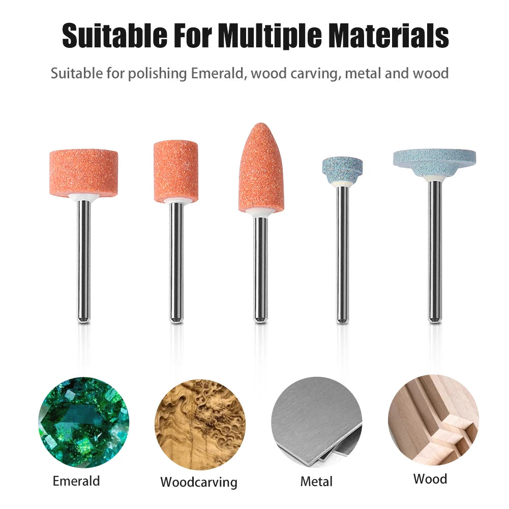 11-teiliges Schleifkopf Set für Metall und Holz Polieren und Schleifen