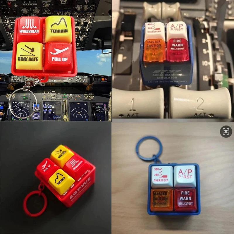 Schlüsselanhänger Pilotengerät Design