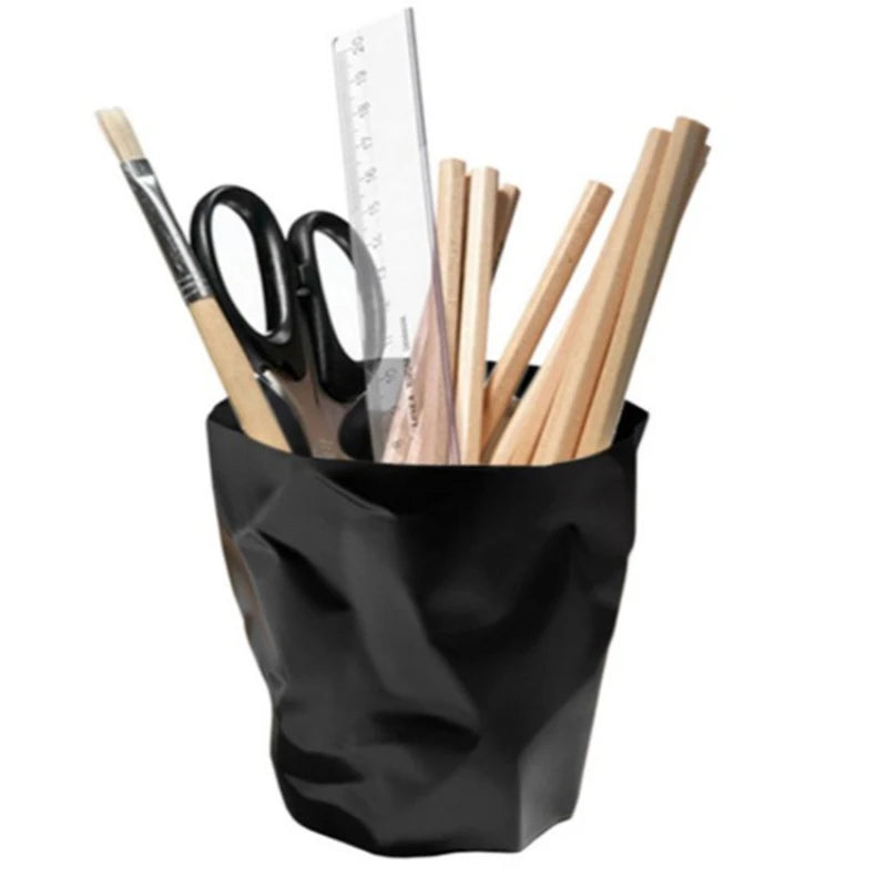 3 Farben Stifthalter Kunststoff Blumentopf Stiftehalter Schreibtisch Organizer
