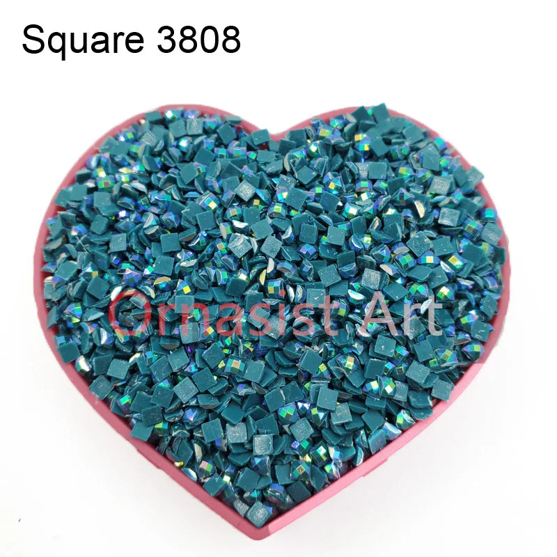 Quadratische Diamantsteine für kreative Diamantmalerei