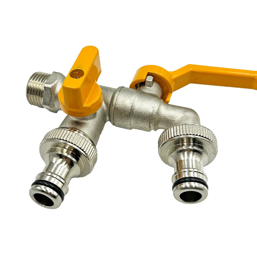 Metall-Gartenschlauch Adapter für Wasserhähne 1/2 Zoll Anschluss - Yabubest - Home & More