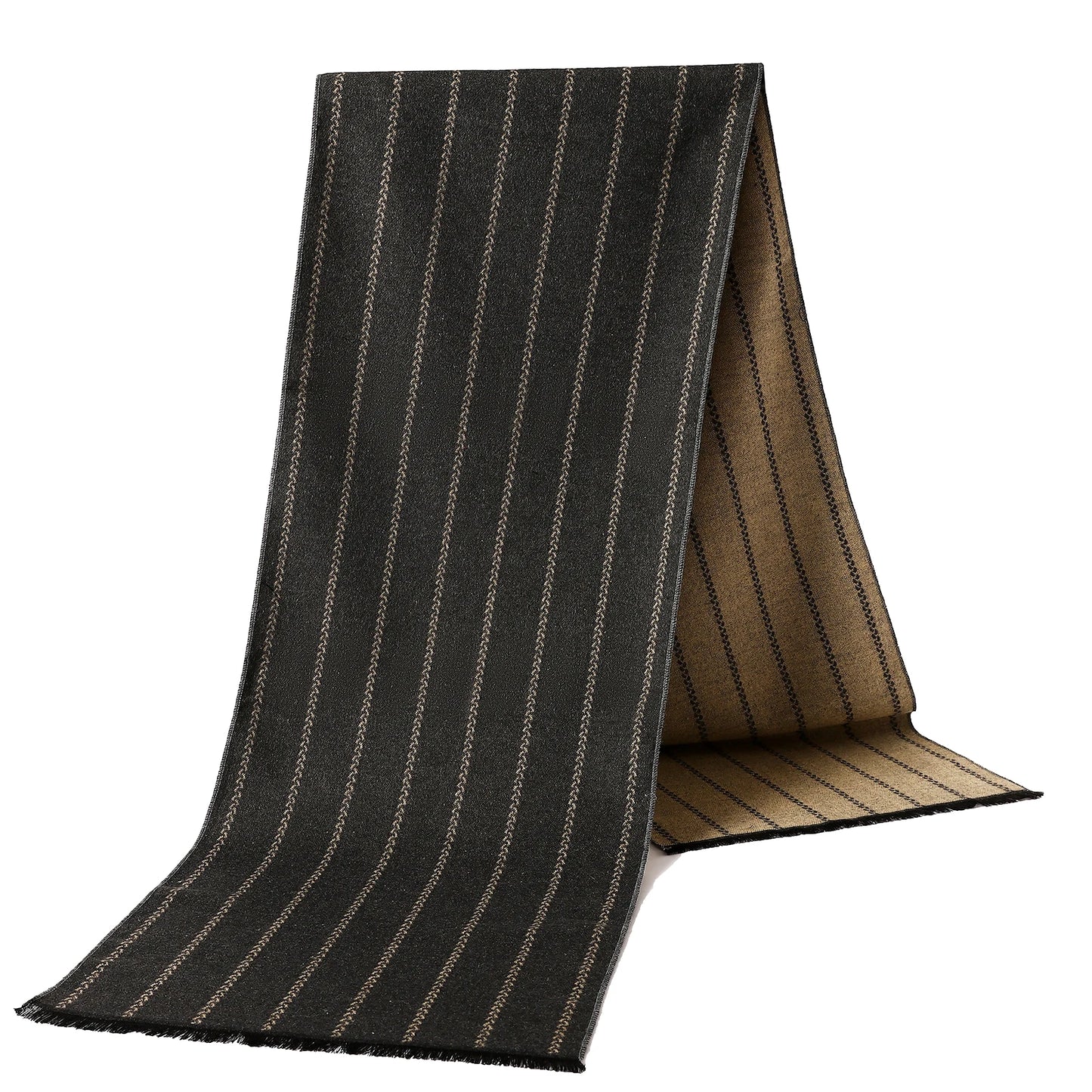 Eleganter Herren Schal für Herbst und Winter Polyester