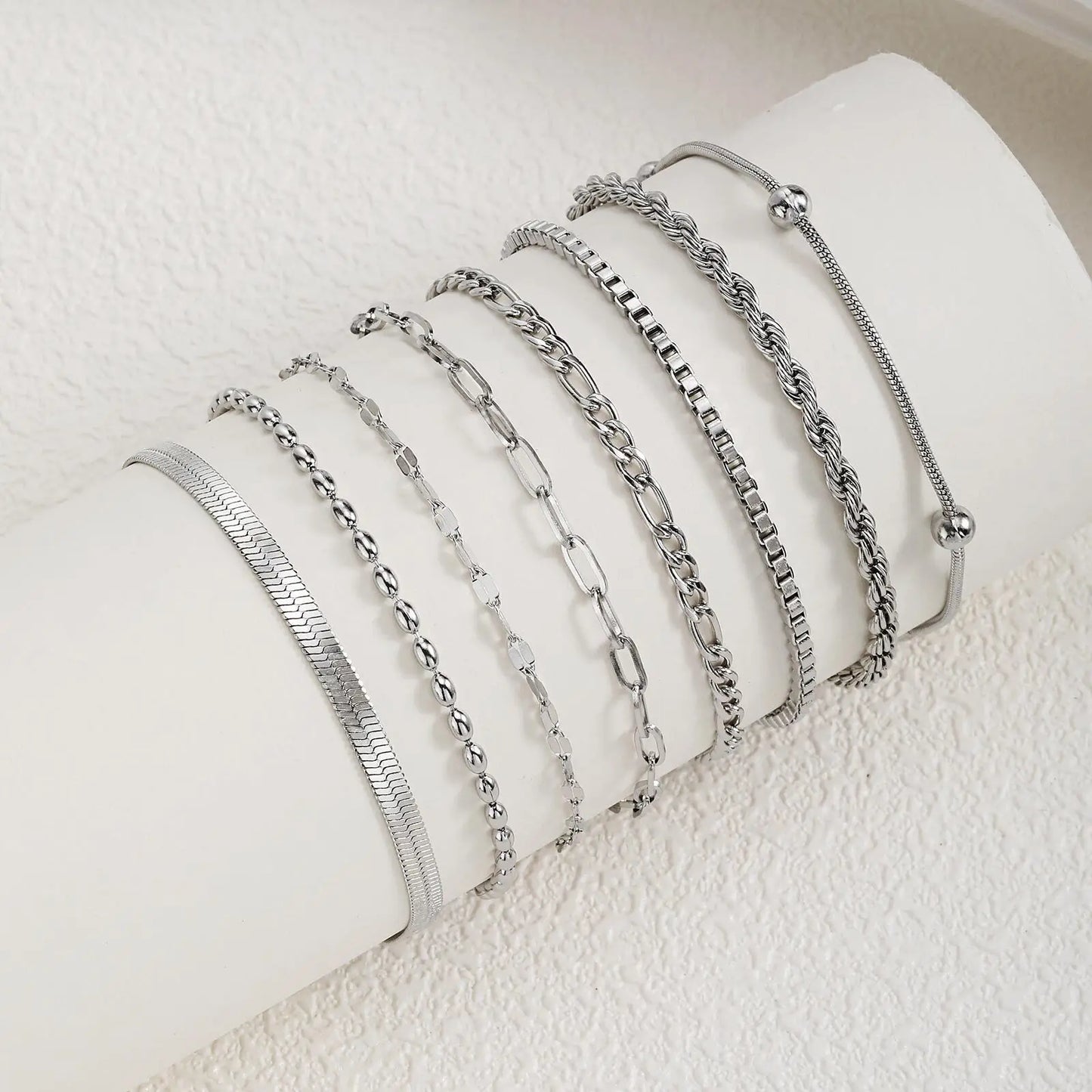 Edelstahl Kettenglieder Armband Unisex langlebig und stilvoll