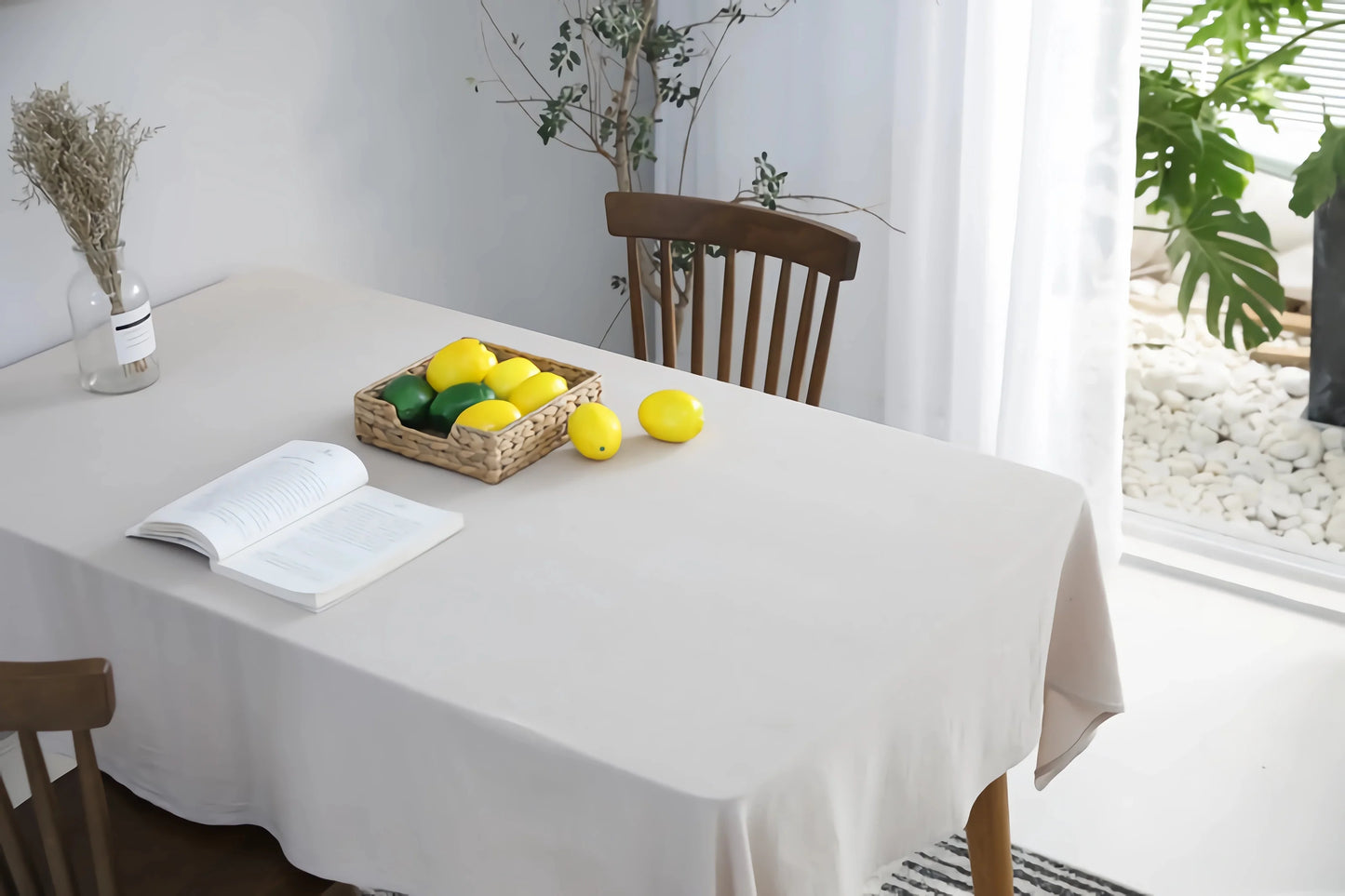 Dekorative Baumwoll Tischdecke rechteckig für Feste und Alltag