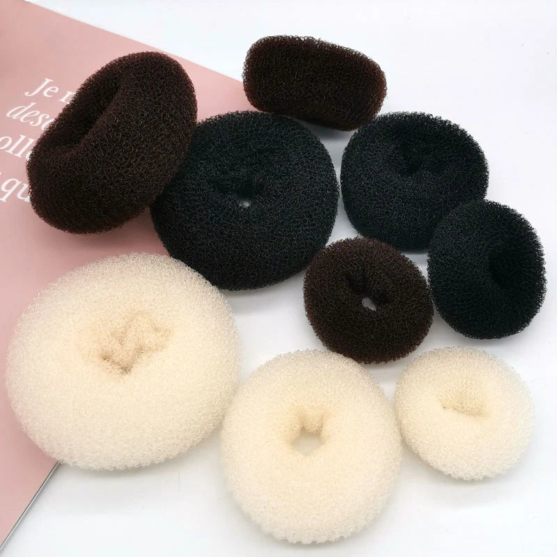 Magischer Haar Brötchen Donut für einfaches Styling in S, M, L und Wunschfarbe