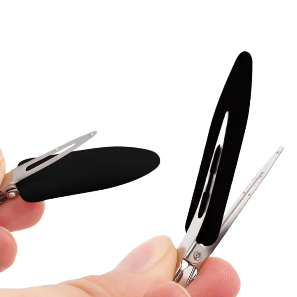 10er Set Nahtlose Haarclips – Kein Knick beim Styling oder Make-up