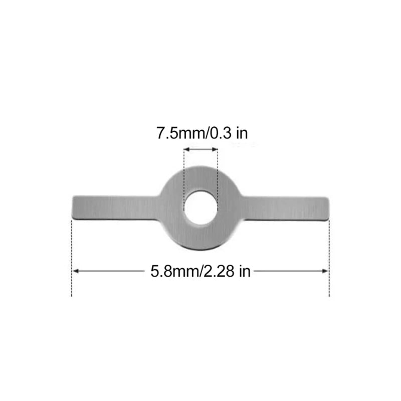 Fleischwolf Klingen Ritzel Mixer Ersatzteile Edelstahl Zubehör-Yabubest - Home & More