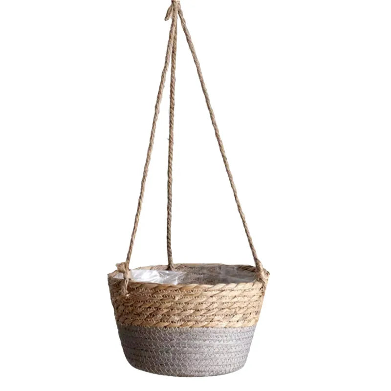 Makramee Hängekorb aus Jute – Stilvoller Pflanzhalter Indoor Outdoor