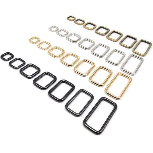 Verdickte Metall Schnallen O D Ring Rechteck Quadrat für Taschen DIY