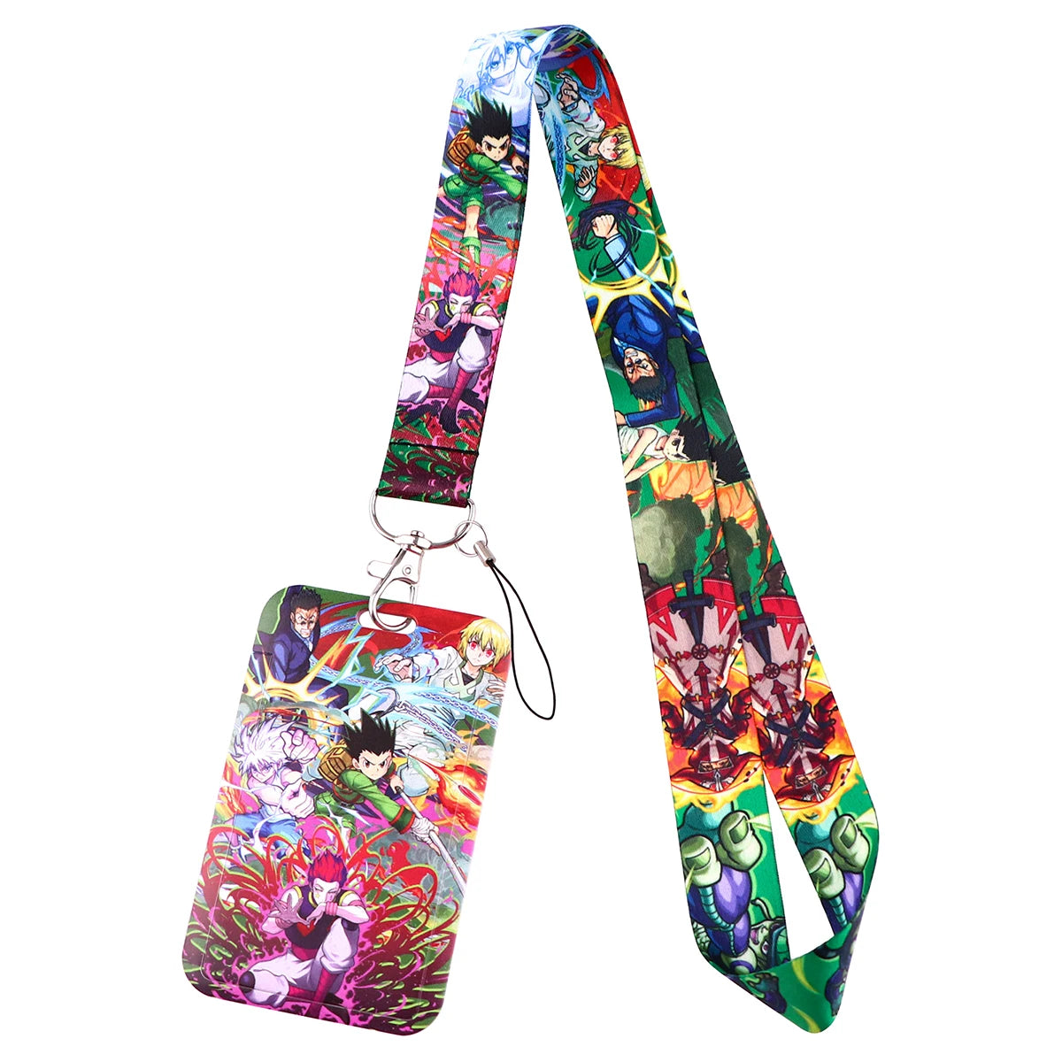 Anime Schlüsselband Lanyard für Schlüssel Ausweis Kartenhalter Geschenk
