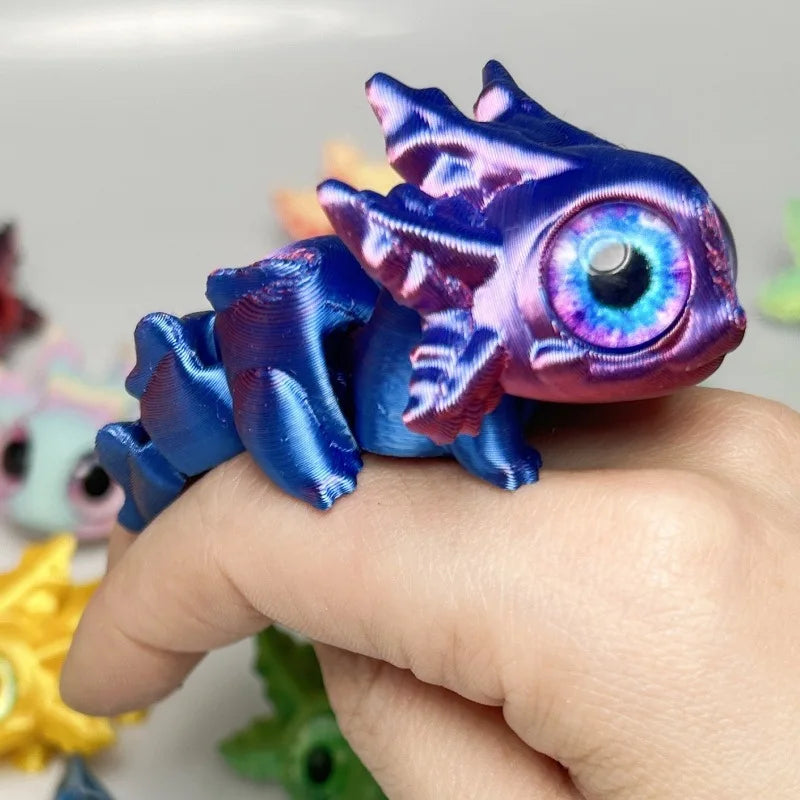 3D Druck Salamander Figuren mit beweglichen Gelenken Wohnaccessoire
