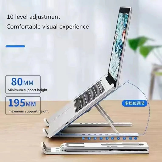 Faltbarer Laptop Ständer – Ergonomische Notebook Tablet Halterung mit Kühlung
