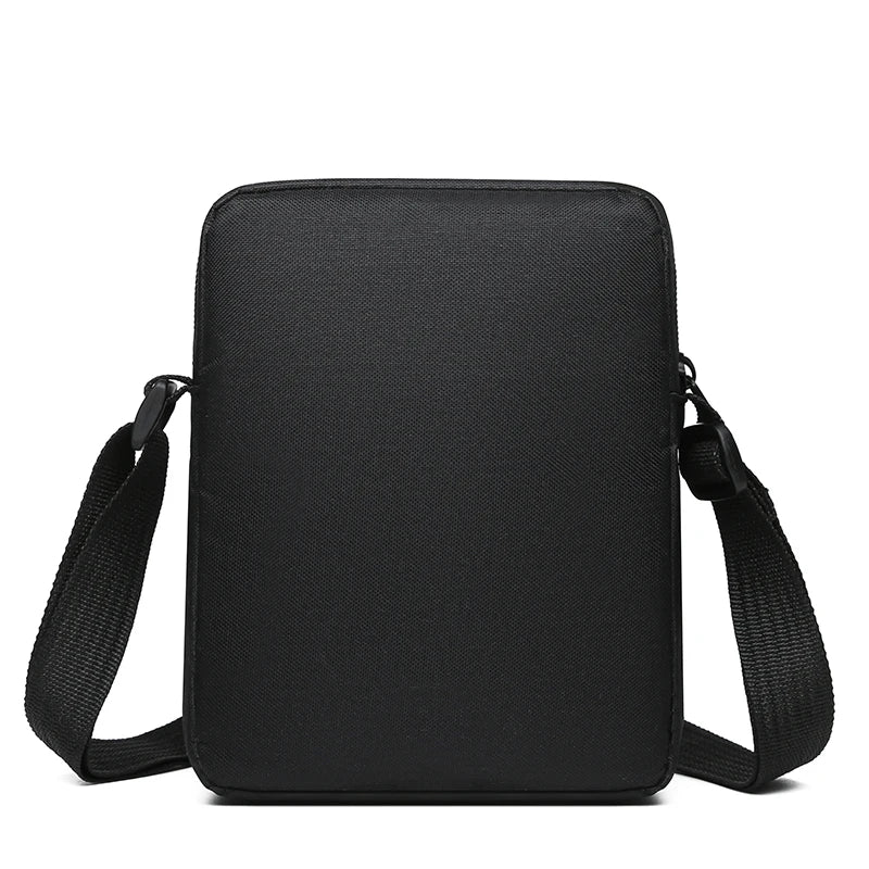 Unisex Nylon-Umhängetasche mit verstellbarem Riemen für Alltag - Reisen