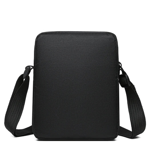 Unisex Nylon-Umhängetasche mit verstellbarem Riemen für Alltag - Reisen