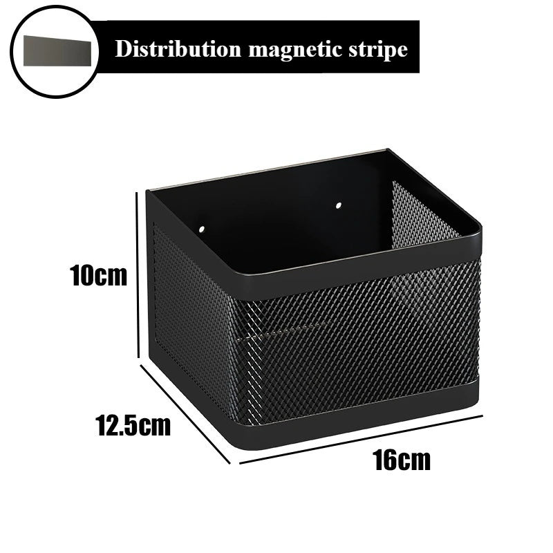 Magnetisches seitliches Aufbewahrungsregal für Kühlschrank mit Hängekorb