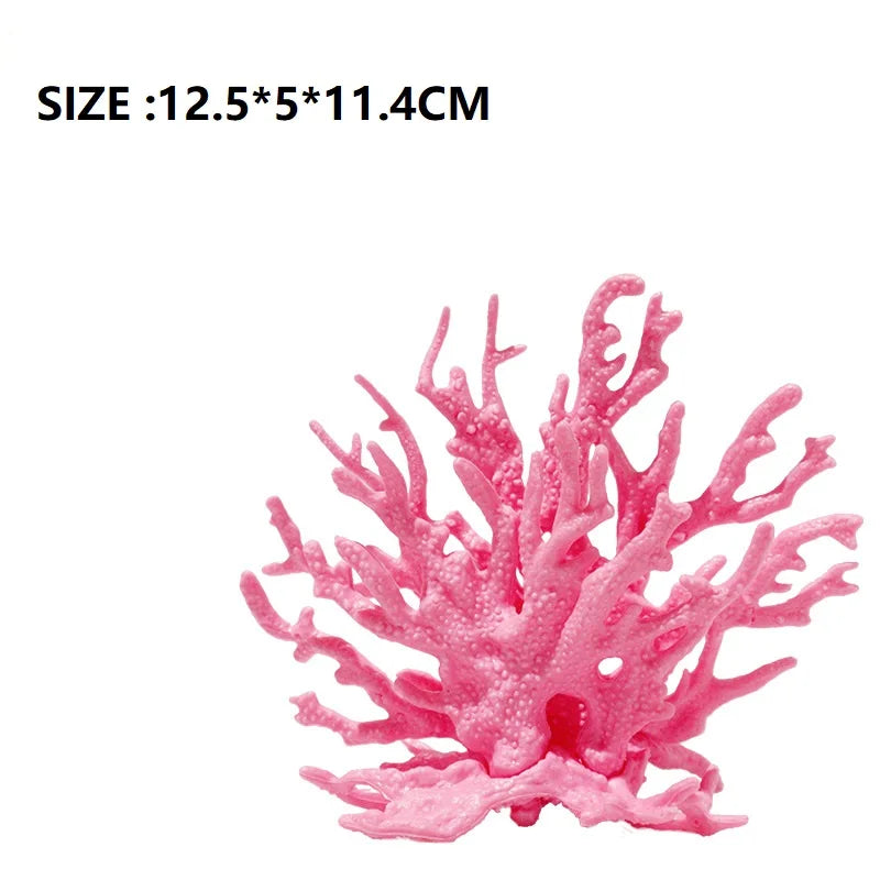 Künstliche Koralle aus PVC für natürliche Aquariendekoration