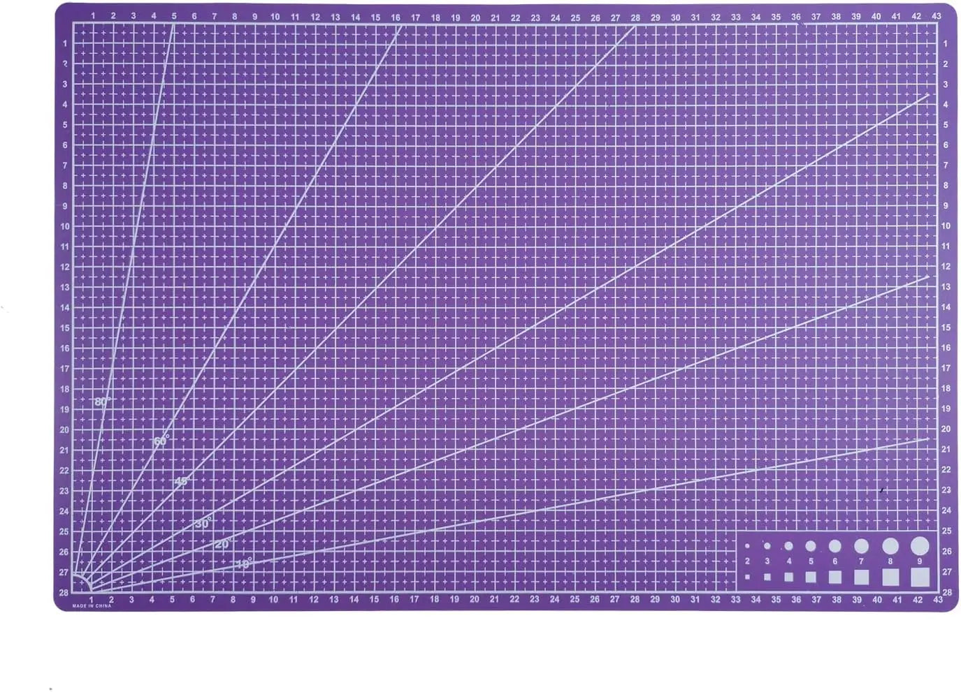 PVC Schneidematte einseitig A3 A4 A5 für Basteln Nähen DIY Werkbank