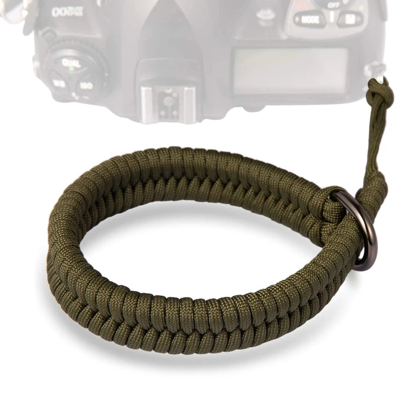 Paracord Kamera Handgelenksgurt – Geflochten, Sicherer Halt, Mehrere Farben