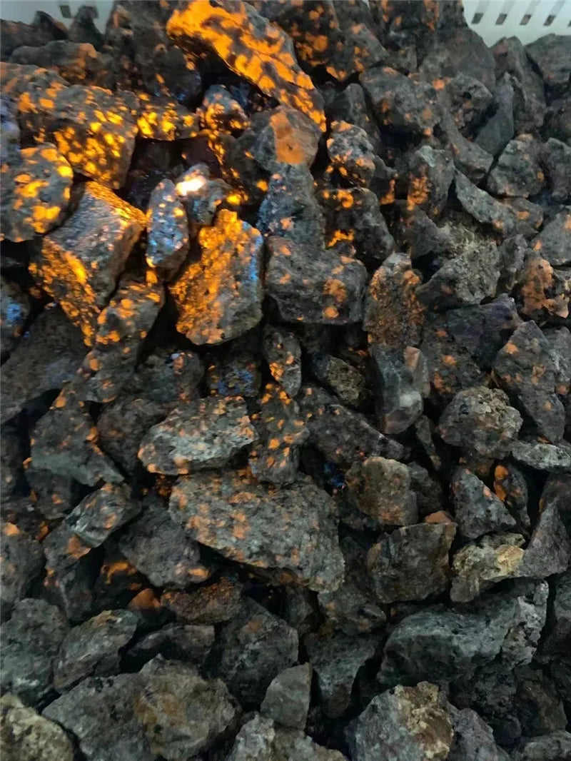 500g Natürliche Amerikanische Yooperlites Rohsteine Fluoreszierend