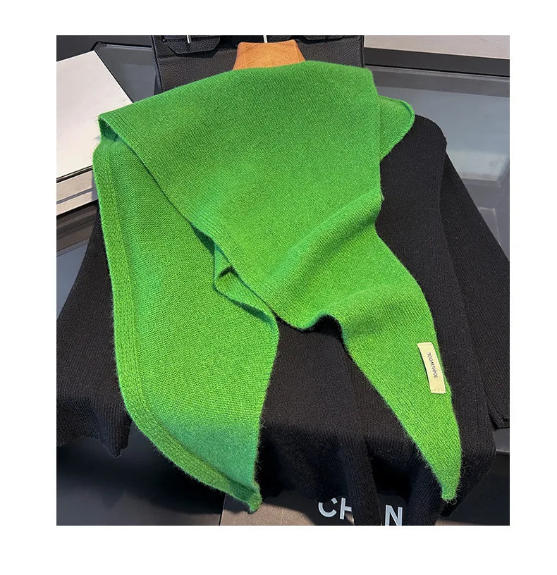 100% Wolle Winter Schal für Frauen – Lange Kaschmir Schals-Yabubest - Home & More