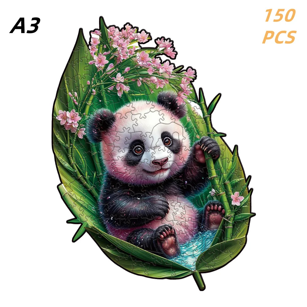 Entspannendes 3D Holzpuzzle für Kreative zur stressfreien Freizeit