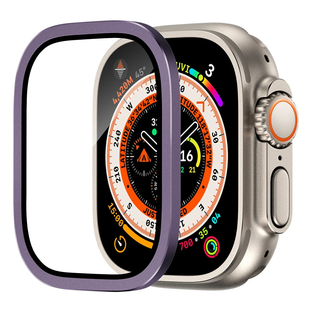 Kratzfeste Displayschutzfolie 3D-Schutz für Smartwatch 49 mm Ultra