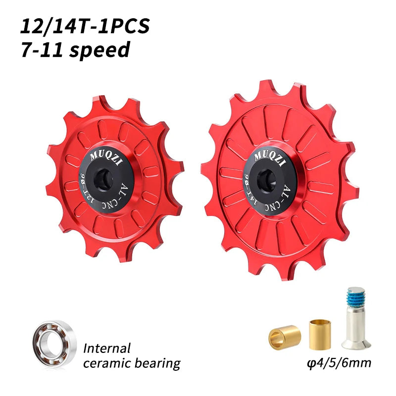 Keramik Riemenscheibe Fahrrad Schaltwerk 7-11 Gang Bike Tuning Upgrade