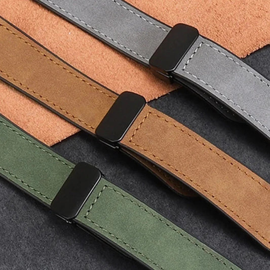 Sport Armband Leder Silikon für Watch Fit Serie Magnetverschluss