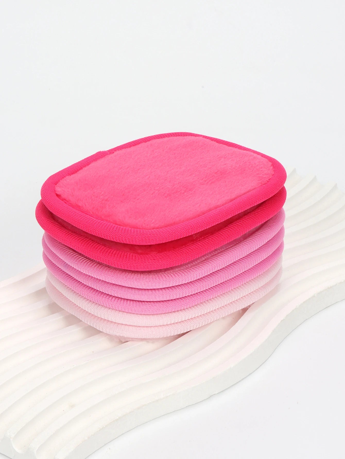 Wiederverwendbare Make up Entferner Tücher mit Farbverlauf 7 Stück