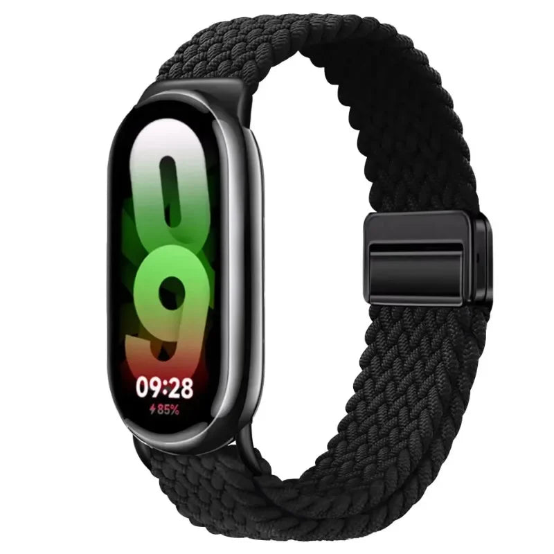 Verstellbares Nylon Armband mit Magnetverschluss für Smartwatch Tracker