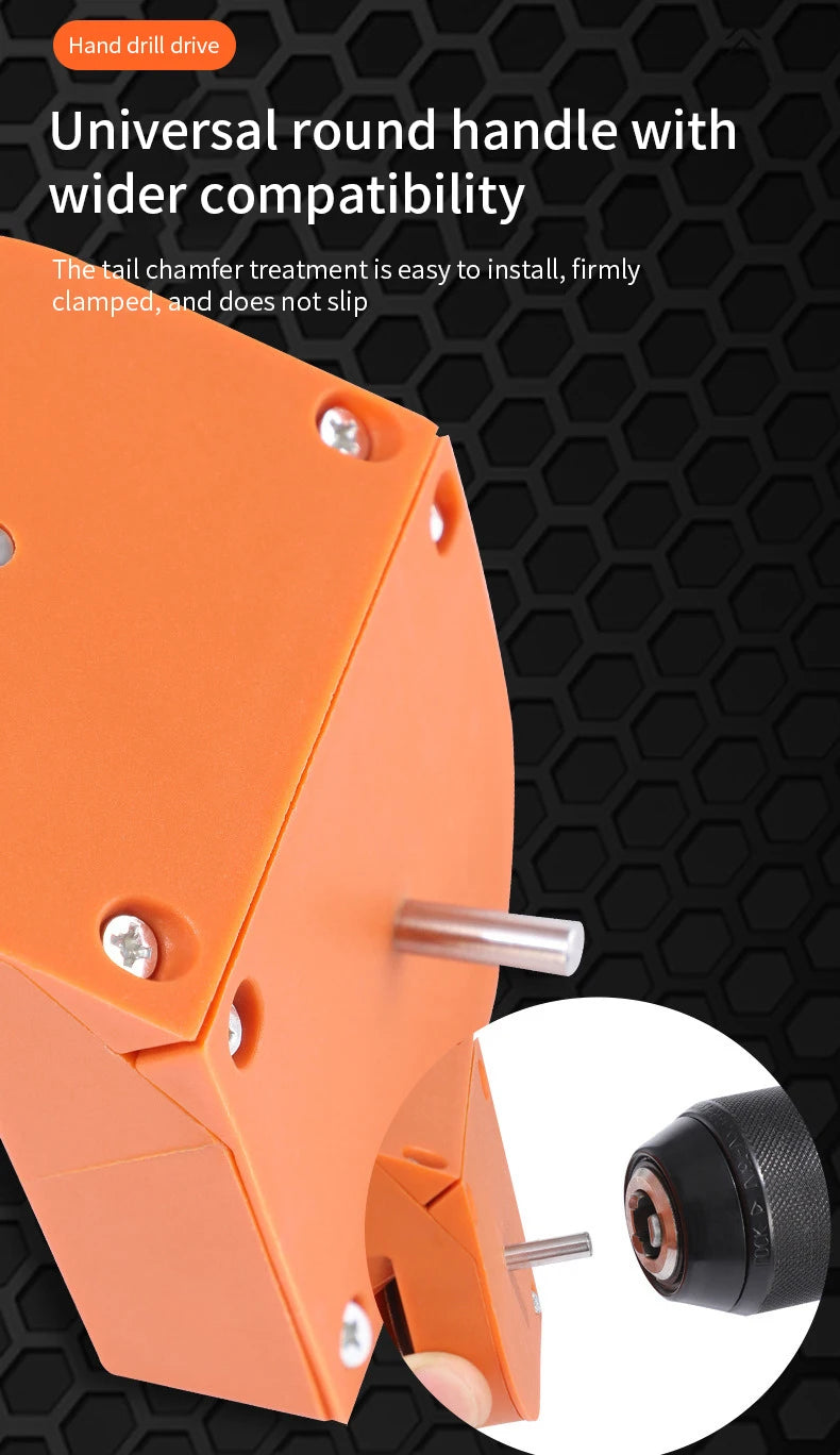 Professioneller elektrischer Mehrzweck Bohrer Schleifschärfer mit doppelseitiger Polierfunktion