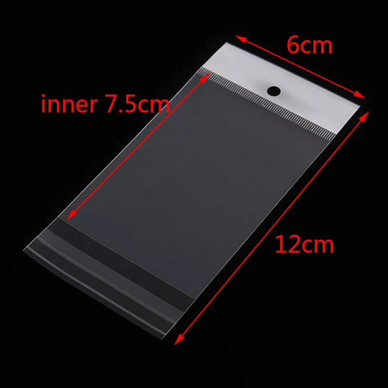 100 Stück selbstklebende Beutel für Schmuckverpackung-Yabubest - Home & More