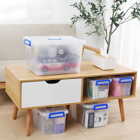 Aufbewahrungsbox mit Deckel, Organizer-Box für Kofferraum und Schrank-Yabubest - Home & More