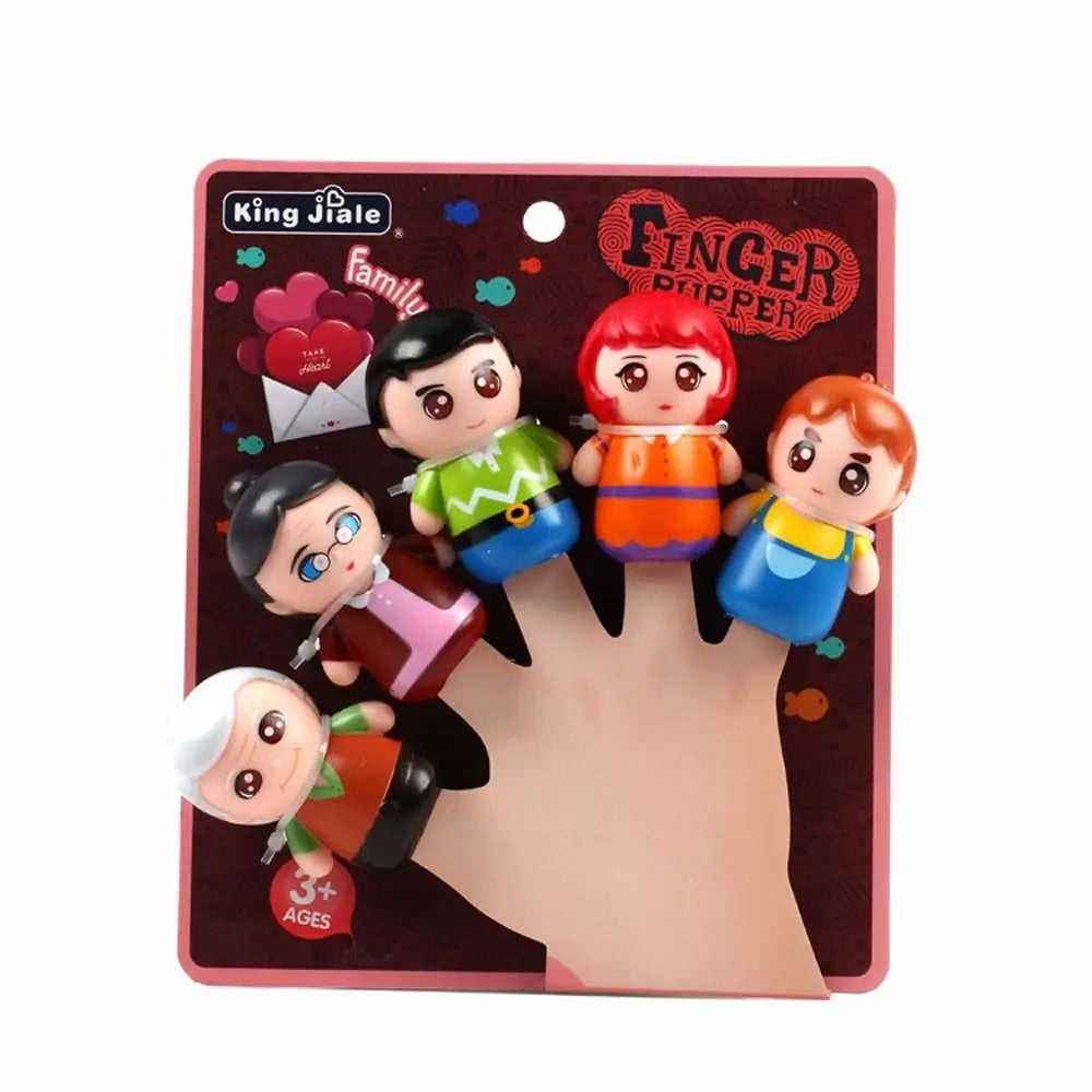 Fingerpuppen Puppenspielzeug Dinosaurier Tierkopf Handschuhe Spielzeug