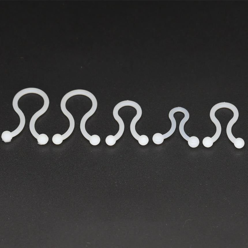 Praktische wiederverwendbare Kabelclips aus Kunststoff für Ordnung