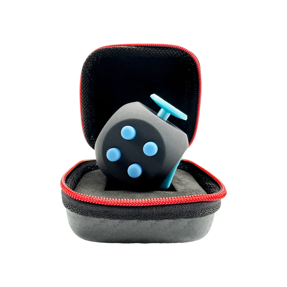 Fidget Cube EDC Antistress Würfel mit 12 Seiten für Fokus und Entspannung