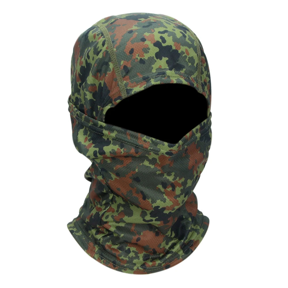 Camouflage Sturmhaube Strickmütze für Outdoor Sport und Motorrad