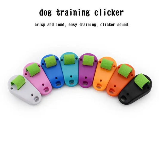 Hundetraining Clicker Kunststoff tragbar für Hunde und Katzen Training