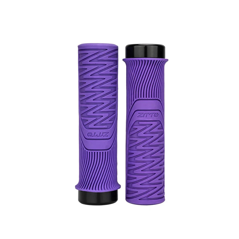 MTB Fahrradgriffe 33mm Lock-on Grip Anti-Rutsch Stoßfest Gummi Aluminium