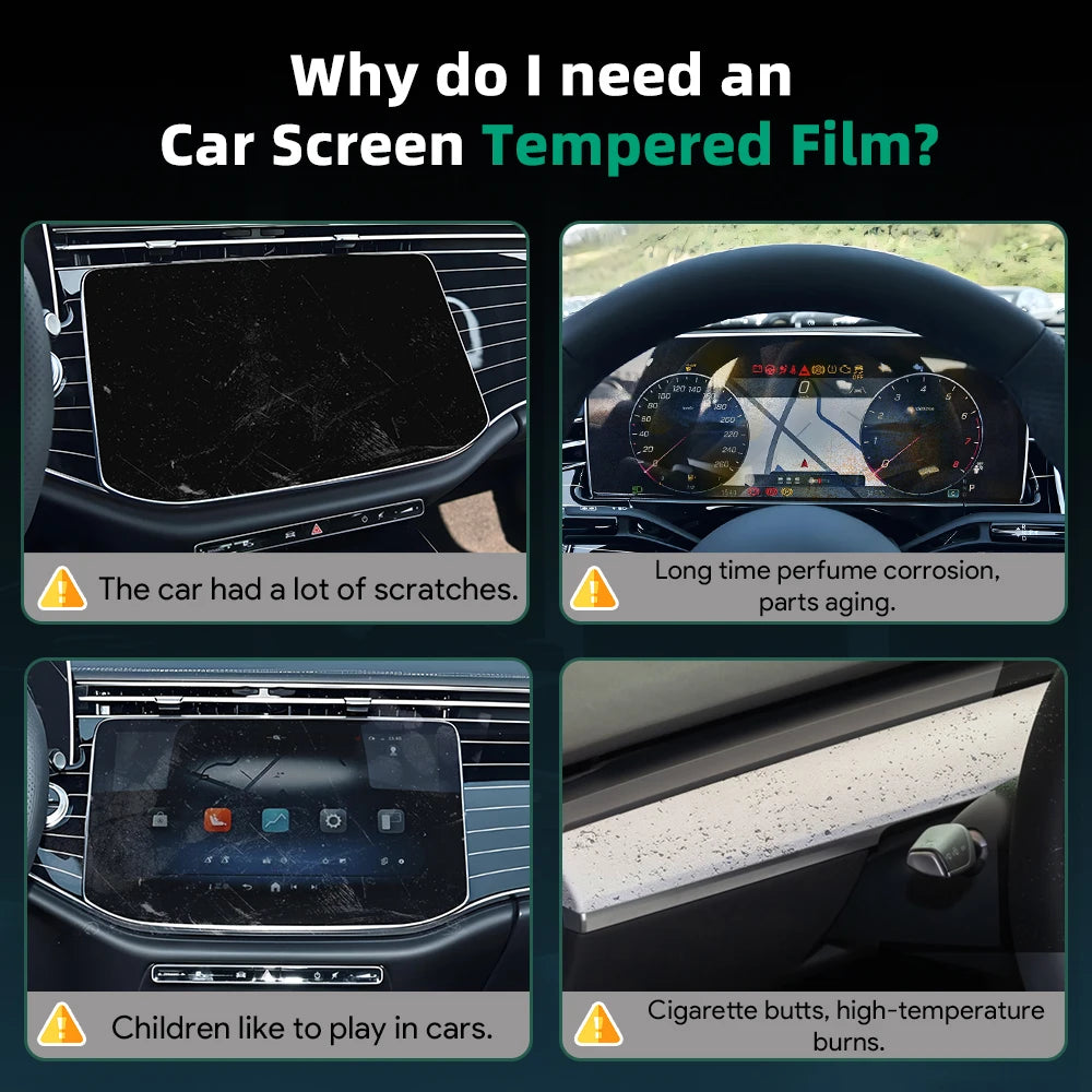 Hochwertiger Displayschutz für Mercedes-Benz E-Klasse W214