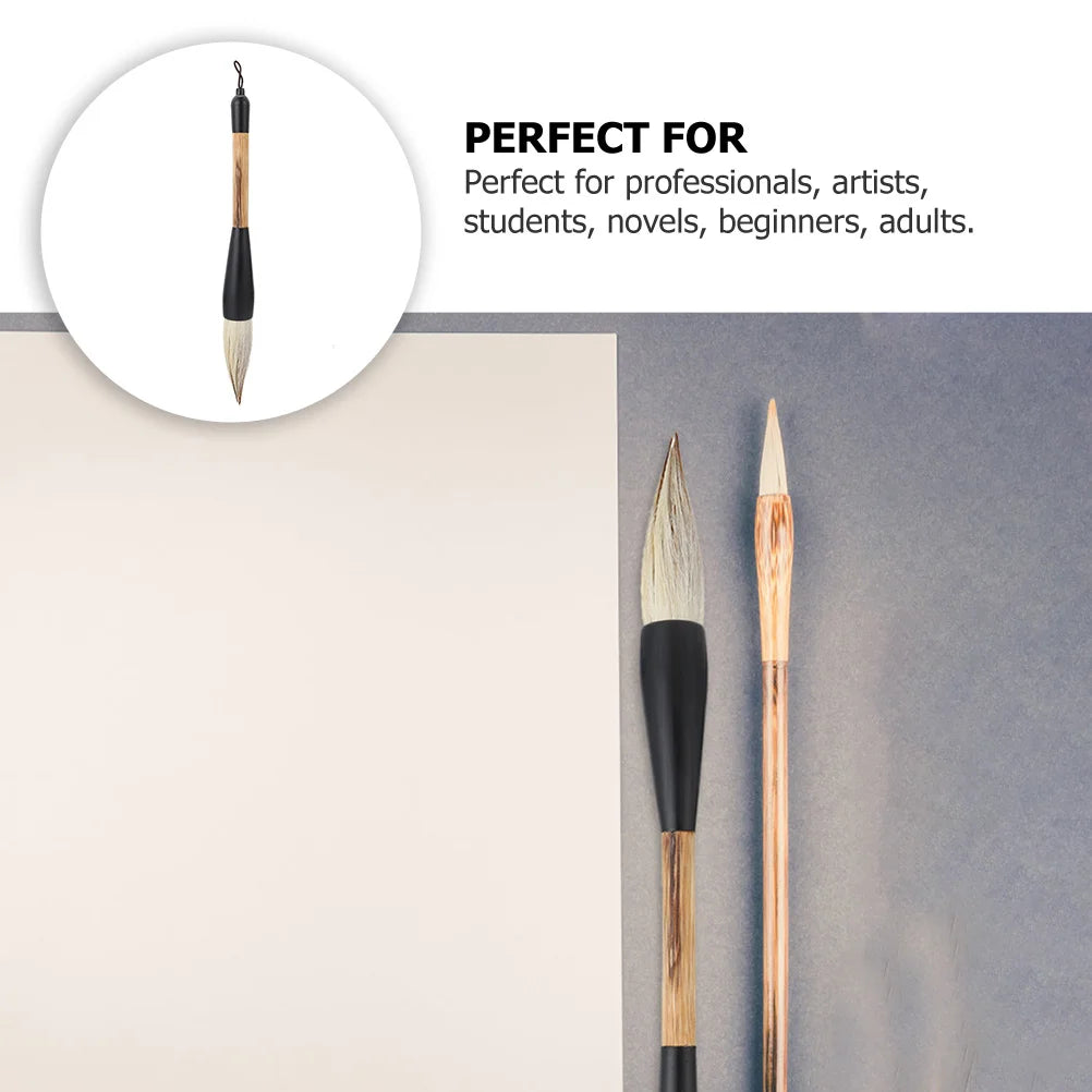 Chinesischer Kalligraphiepinsel mit glatter Spitze für Schreiben und Malen