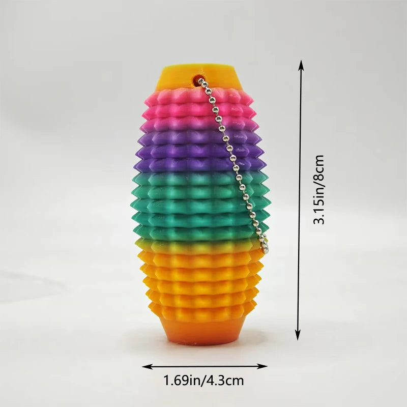 Massage Schlüsselanhänger aus Silikon Mini Stresslinderung Spielzeug-Yabubest - Home & More